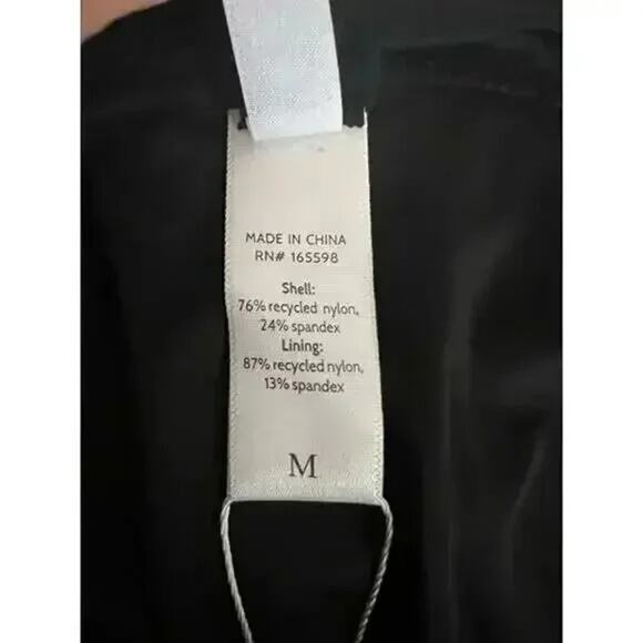 NWT Andie The Bermuda Bikini Swimsuit Underwired Top Full Bust Support M Black - Picture 9 of 15